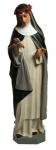 St. Rose of Lima Church Statue - 54 Inch - Painted Fiberglass