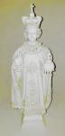 Infant of Prague Outdoor Garden Statue - 41 Inch - Antique Stone Looking Fiberglass