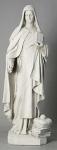 St. Teresa of Avila Church Statue - 40 Inch - Indoor / Outdoor - Antique Stone Look - Made of Fiberglass