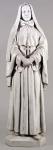 Mother Cabrini Church Statue - 48 Inch - Indoor / Outdoor - Antique Stone - Made of Fiberglass 