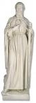 St. Jude Statue - Indoor / Outdoor - 54 Inch - Antique Stone Look  - Made of Fiberglass