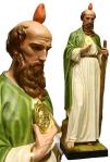 St. Jude Statue  - 55 Inch - Indoor Use Only - Made of Painted Fiberglass