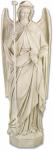 St. Raphael The Archangel Outdoor Garden Statue - 58 Inch - Antique Stone Look Fiberglass
