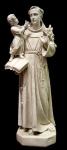 St. Anthony Church Statue - Indoor / Outdoor - 53 Inch - Antique Stone - Made of Fiberglass