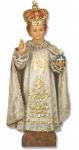 Infant of Prague Church Statue - 24 Inch - Painted Fiberglass 
