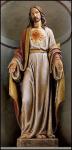 Sacred Heart of Jesus Church Statue - Indoor - 48 Inch - Made of Resin - Hand Painted
