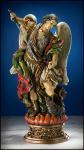 St. Michael Statue - 9.75 Inch Hand-painted Resin - From Avalon Gallery