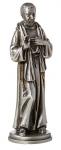 St. Padre Pio Statue - 3.75 Inch - Made of Lead Free Pewter