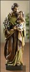 St. Joseph and Child Statue - 8 Inch - Resin - Toscana Collection