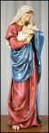 Madonna & Child Statue - 23 Inch - Resin - A Mothers Kiss