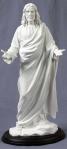 **** Product Discontinued **** Welcoming Christ Jesus Statue - 12.25 Inches - In White With Black Base - From Veronese Collectio