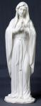 Blessed Virgin Mary In Prayer Statue - 11.75 Inch - White - Veronese Collection