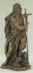 St. John The Baptist Statue - 9.5 Inches - Cold Cast Bronze - From Veronese Collection