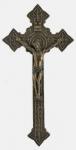 Wall Crucifix - 9 Inch - Cold-cast Bronze Resin - Veronese Collection