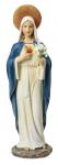 Immaculate Heart of Mary Statue - 11 Inch -  Fully Hand-painted Color