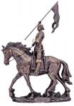 St. Joan of Arc Statue - 11 - Lightly Hand-painted Cold-cast Bronze Resin - Veronese Collection