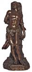 St. Sebastian Statue - 8 Inch - Lightly Hand-painted Cold-cast Bronze - Veronese Collection