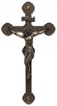 Wall Crucifix - 14 Inch - Lightly Hand-painted Cold-cast Bronze - Veronese Collection