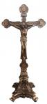 Double-sided Standing Altar Crucifix - 12.5 Inch - Cold-cast Bronze - Veronese Collection