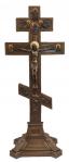 Standing Altar Crucifix - 21 Inch - Cold-cast Bronze - Veronese Collection