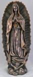 Our Lady of Guadalupe Statue - 19 Inch - Indoor / Outdoor - Cold-cast Bronze - From Veronese Collection