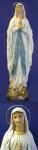 Our Lady of Lourdes Statue - Fiberglass - Glass Eyes - 24 Inch