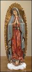 Our Lady of Guadalupe Statue - 9 Inch - Made of Resin