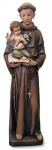 St. Anthony Church Statue With Christ Child - 48.5 Inch - Made of Resin - Indoor Use Only