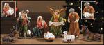 Nativity Set - 8 Piece - Joseph is 6 Inches - Stone Resin