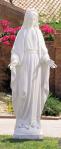 Our Lady of Grace Outdoor Garden Church Statue - Indoor Use Only - 58 Inch - White - Made of Resin