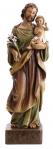 St. Joseph and Child Statue - 24 Inch - Polyresin - Val Gardena Collection