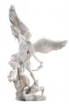St. Michael Statue - 15 Inch - Marble Resin - Patron of Military 