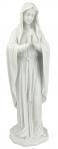 Blessed Virgin Mary In Prayer Statue - 11.5 Inch - Bonded Resin Marble