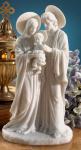 Holy Family Statue - 8 Inch - Bonded Marble Resin