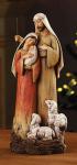 Holy Family Nativity Figurine - 12 Inch - Resin - From Avalon Gallery