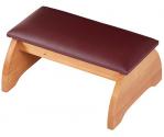 Personal Kneeler - Made of Maple Hardwood With A Pecan Finish