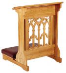 Canterbury Padded Kneeler - Prie Dieux - Eastern Maple