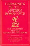 Ceremonies of the Modern Roman Rite - Softcover Book - Msgr Peter Elliott