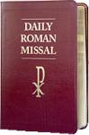 Daily Roman Missal - Outdated Edition - Burgundy Real Leather - Large Print