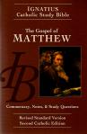 Ignatius Catholic Study Bible - Matthew - Softcover Book - Hahn and Mitch