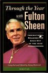 Through The Year With Fulton Sheen - Softcover Book - Bishop Fulton Sheen