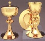 Chalice & Ciborium Set w/ Paten