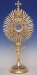 31 Inch Gold Plated Roman Monstrance