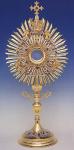 31 Inch Gold Plated Roman Monstrance