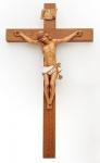Fontanini Wall Crucifix - 12 Inch - Polymer Corpus on Wood Cross