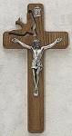 Holy Spirit Crucifix with Dove Cut-out - 8 Inch 