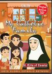 St. Rita of Cascia DVD - My Catholic Family EWTN DVD Animated Video Series - 30 min.