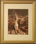 The Flagellation of Our Lord Jesus Christ Gold Framed Print - 13 x 15.5 Inch - William Bouguereau