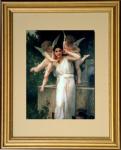Youth Gold Framed Print - 13 x 15.5 Inch - William Bouguereau