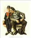 The Interloper Art Poster Print by Norman Rockwell